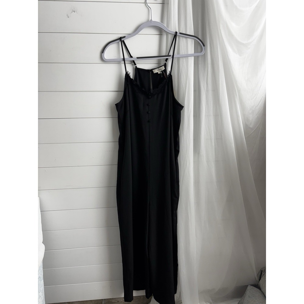 Entro Black Romper NWT Size Small Black 0425‎